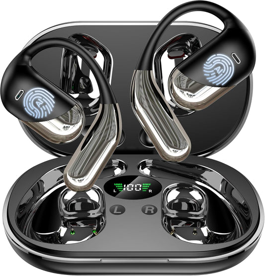 Translation earbuds with long lasting battery case