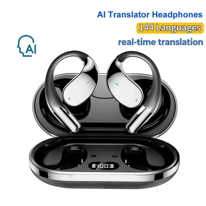 Translation earbuds 144 language translation all in one earbud
