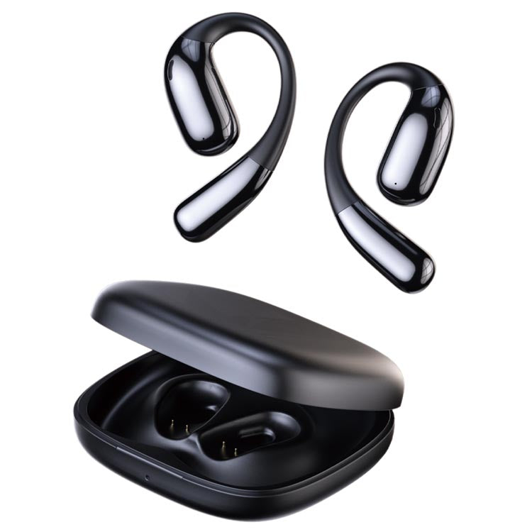 Translation earbuds outside the case